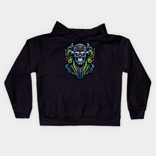 Cyborg Heads Kids Hoodie